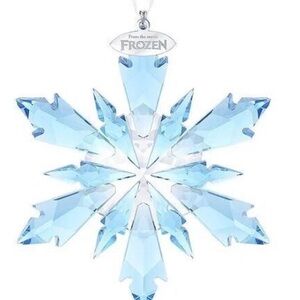 Swarovski Blue Snowflake Ornament